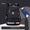 FengDong primary school bags for boys student luminous backpack waterproof school backpack kids stationery pen pencil bag set