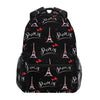 ALAZA Fashion Backpack School Bags for teenager girls Eiffel tower Prints Backpack Student Elementary Schoolbags ladie Book Bags