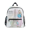 ALAZA Fashion Backpack School Bags for teenager girls Eiffel tower Prints Backpack Student Elementary Schoolbags ladie Book Bags