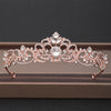 Wedding Crown Hair Jewelry Bridal Headpiece woman Baroque Rhinestones Crystal Tiaras Bride Party Crowns Wedding Hair Accessories