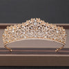 Wedding Crown Hair Jewelry Bridal Headpiece woman Baroque Rhinestones Crystal Tiaras Bride Party Crowns Wedding Hair Accessories