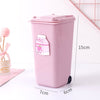 NEW Creative Trash Can Desktop Organizer Pen Holder Desktop Organizer School Office Pencil Holder Organizer Cute Desk Accessorie