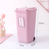 NEW Creative Trash Can Desktop Organizer Pen Holder Desktop Organizer School Office Pencil Holder Organizer Cute Desk Accessorie