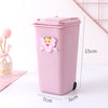 NEW Creative Trash Can Desktop Organizer Pen Holder Desktop Organizer School Office Pencil Holder Organizer Cute Desk Accessorie