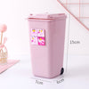 NEW Creative Trash Can Desktop Organizer Pen Holder Desktop Organizer School Office Pencil Holder Organizer Cute Desk Accessorie