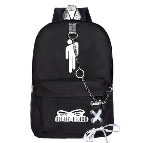 1 PC Billie Backpack USB Charging Daypack Hip Hop Style Outdoor Travel Shoulders Bag Laptop Sport Backpack Dropship New