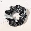 Korean Women Hearwear Girls Hair Tie Striped Lady Scrunchies Ponytail Hair Female Holder Rope Pineapple Print Hair Accessories