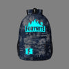 Unisex Men Women Backpack Luminous Fortnites Rusksack Anime Game Cartoon Print Schoolbag Student Canvas Bookbag Travel Knapsack