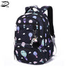 Fengdong children school bags for girls cute cherry blossoms book bag student girls waterproof nylon lightweight school backpack