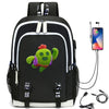 Hot Game Backpack Cartoon Leon Bag Travel Backpack USB Charging Backpack With Headphones Hole Student Bag