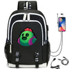 Hot Game Backpack Cartoon Leon Bag Travel Backpack USB Charging Backpack With Headphones Hole Student Bag