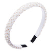 Full Crystal Luxury Hair Accessories Hairbands Sparkly Padded Rhinestones Headbands Headdress Black White Pink Women Headband