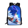 Twoheartsgirl Cartoon School Bag Set for Kids Boys Sonic the Hedgehog School Backpack Elementary Primary Child Kids Book Bags