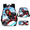 Unisex Men School Backpack Student  Rucksack Fortnite Cartoon Anime Bookbag Zipper Schoolbag Shoulder Bag Pencil Bag 3pcs Set