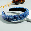 CN Baroque Full Crystal Hair Bands For Women Lady Luxury Shiny Padded Diamond Headband Hair Hoop Fashion Hair Accessories