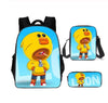 Leon Spike Shell Game School Bag for Teenager Boys Girls Kids Personized Schoolbag 3pcs sets Supplier Children Hot Game Backpack