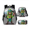 Leon Spike Shell Game School Bag for Teenager Boys Girls Kids Personized Schoolbag 3pcs sets Supplier Children Hot Game Backpack