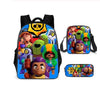 Leon Spike Shell Game School Bag for Teenager Boys Girls Kids Personized Schoolbag 3pcs sets Supplier Children Hot Game Backpack