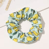 Korean Women Hearwear Girls Hair Tie Striped Lady Scrunchies Ponytail Hair Female Holder Rope Pineapple Print Hair Accessories