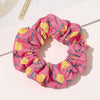 Korean Women Hearwear Girls Hair Tie Striped Lady Scrunchies Ponytail Hair Female Holder Rope Pineapple Print Hair Accessories