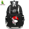 Anime Backpack Naruto School Backpacks bag Teenagers Akatsuki Itachi Sharingan Cosplay Boys Girls Laptop Bags Travel Rucksack