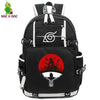 Anime Backpack Naruto School Backpacks bag Teenagers Akatsuki Itachi Sharingan Cosplay Boys Girls Laptop Bags Travel Rucksack