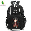 Anime Backpack Naruto School Backpacks bag Teenagers Akatsuki Itachi Sharingan Cosplay Boys Girls Laptop Bags Travel Rucksack