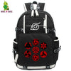 Anime Backpack Naruto School Backpacks bag Teenagers Akatsuki Itachi Sharingan Cosplay Boys Girls Laptop Bags Travel Rucksack