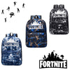 Men Canvas Backpack Fortnites Fortress Backpack Unisex Camouflage Knapsack Student School High Capacity Bookbag Travel Rucksack