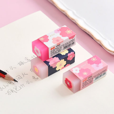 1PC Colorfu Fruitsl Rubber Erasers Pencil Eraser Students Stationery School Supplies For Children cute Kids