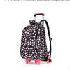 School Rolling backpack for girls Wheeled Backpack for school Children school trolley Bag kids travel trolley backpack on wheels