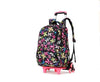 School Rolling backpack for girls Wheeled Backpack for school Children school trolley Bag kids travel trolley backpack on wheels