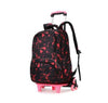 School Rolling backpack for girls Wheeled Backpack for school Children school trolley Bag kids travel trolley backpack on wheels