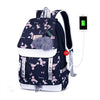 Fengdong school bags for girls cute butterfly pattern backpack usb charge book bag plush ball decoration kids school backpack