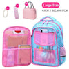 Cute Dot Prints School Backpacks Girls School Bags Kids Bookbags Waterproof Nylon Primary School Student Satchel Schoolbag