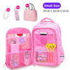 Cute Dot Prints School Backpacks Girls School Bags Kids Bookbags Waterproof Nylon Primary School Student Satchel Schoolbag