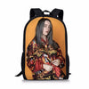 Famous Star Design Backpack Kids Book-bags Billie Eilish Pattern School Bags 3PC/Set Teenagers Shoulder Book Bag Mochila