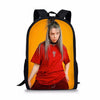 Famous Star Design Backpack Kids Book-bags Billie Eilish Pattern School Bags 3PC/Set Teenagers Shoulder Book Bag Mochila