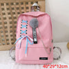 Fashion Women Backpacks 5 Set School Backpack Korean Design College School Bags For Teenage Girls Kids Schoolbag Shoulder Bag