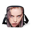 Backpack Kids Book-bags Billie Eilish Pattern School Bags Famouse Singer Design 3PC/Set Teenagers Shoulder Book Bag Mochila