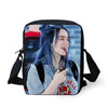 Backpack Kids Book-bags Billie Eilish Pattern School Bags Famouse Singer Design 3PC/Set Teenagers Shoulder Book Bag Mochila