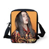 Backpack Kids Book-bags Billie Eilish Pattern School Bags Famouse Singer Design 3PC/Set Teenagers Shoulder Book Bag Mochila