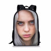 Fashion Backpack 3PC/Set Kids Book-bag Billie Eilish Pattern School Bags Favorite Star Design Children Shoulder Book Bag Mochila