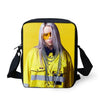 Fashion Backpack 3PC/Set Kids Book-bag Billie Eilish Pattern School Bags Favorite Star Design Children Shoulder Book Bag Mochila