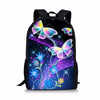 School Bags For Girls Butterfly 3D Printing School Bag Kids 3pcs/set Primary Schoolbag Children School Bookbag Mochila Free Gift