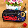 Disney schoolbag Cartoon ladybug backpacks student schoolbag baby girls shoulder book bags Large-capacity 3pcs/set