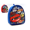 Backpacks with or without wheels for college with stampings from drawings