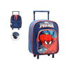 Backpacks with or without wheels for college with stampings from drawings