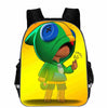 Large capacity schoolbag for primary school students Bookbag Kids Leon Spike Crow Game Character 3D Print Backpack for boys