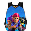 Large capacity schoolbag for primary school students Bookbag Kids Leon Spike Crow Game Character 3D Print Backpack for boys